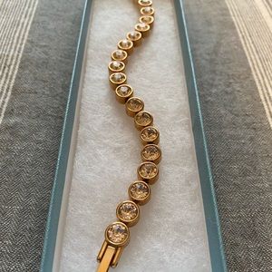 Touchstone Crystal Rose Gold Ice Bracelet